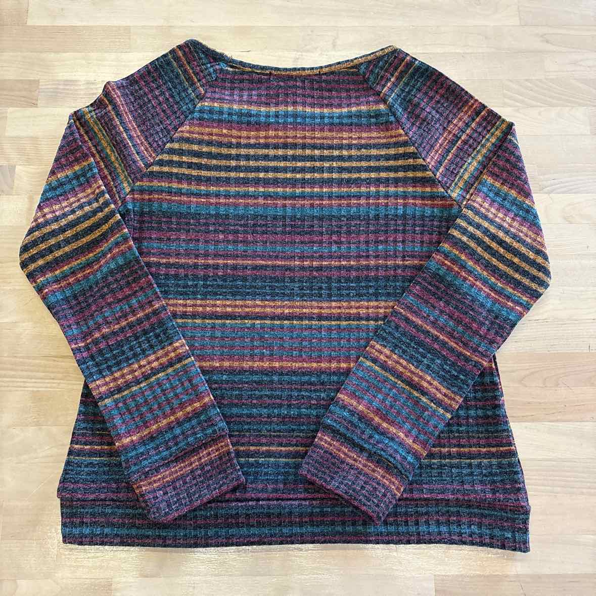 AlwaysIndigo Size S Multi-Color Longsleeve