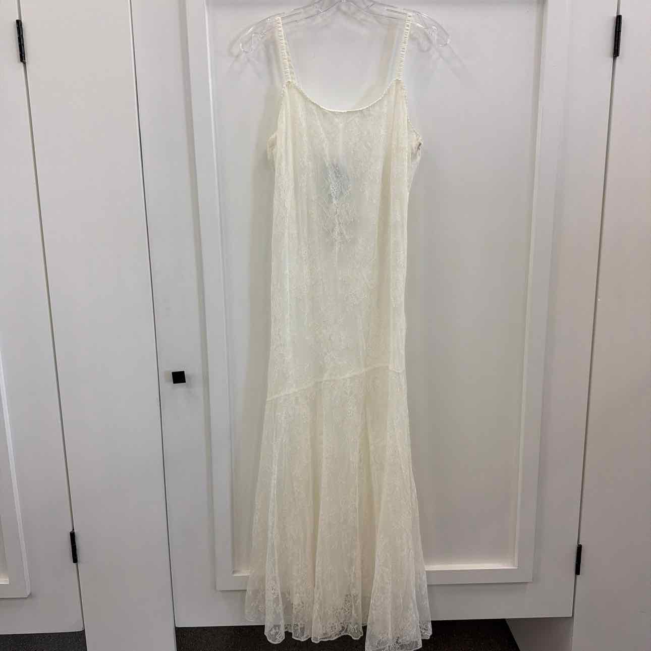 Steve Madden Women's Veera Dress Flowy Dresses - White - Size Large