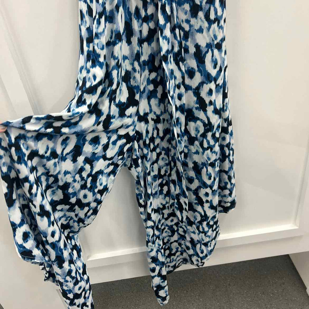 Vince Camuto Size M Blue/White Preloved Jumper