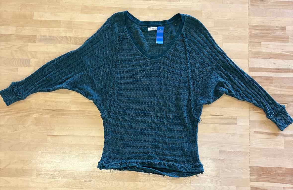 we the free Size S Teal Green Knit oversized Sweater