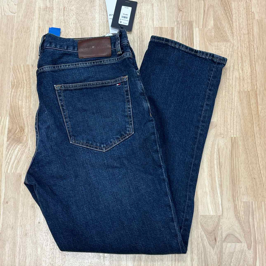 Tommy Hilfiger Size 36x32 Slim-Straight Denton Jeans