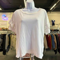 Current/Elliot Size 0 White Preloved Blouse SS