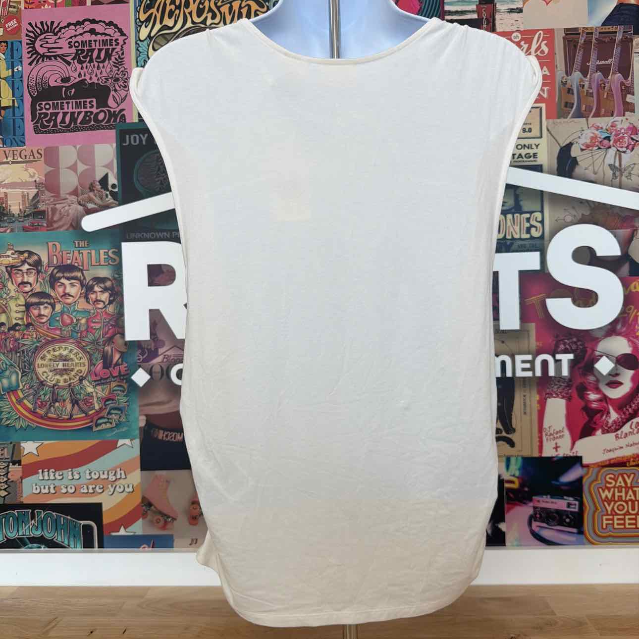 Levi's Size XL Crystal Ruched Top