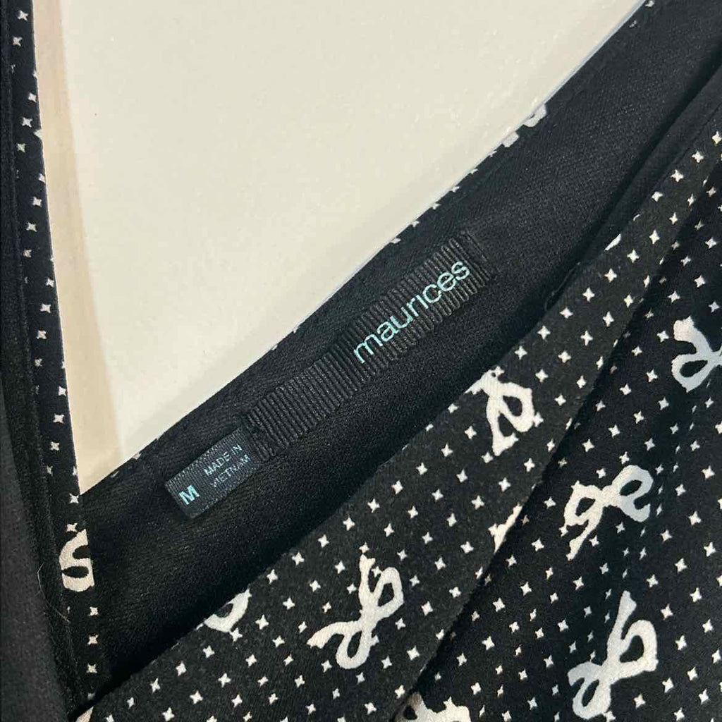Maurices Size M Black White Preloved Dress