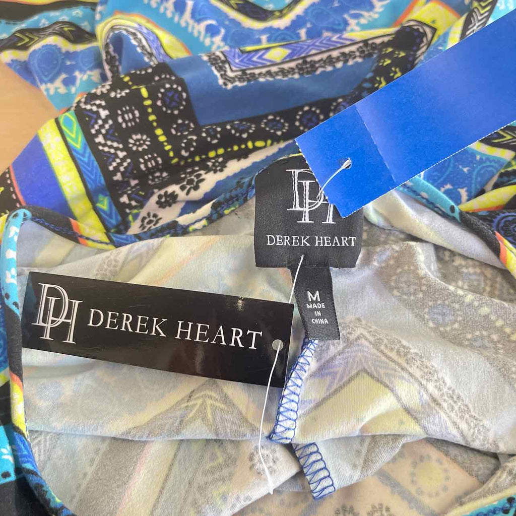Derek Heart Size M Blue green Preloved Dress