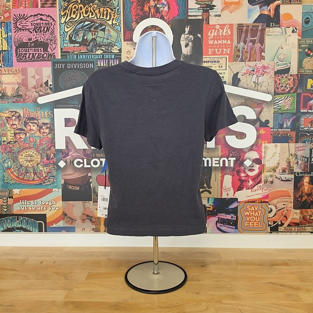 RVCA Size L Floral Graphic Cotton T-Shirt