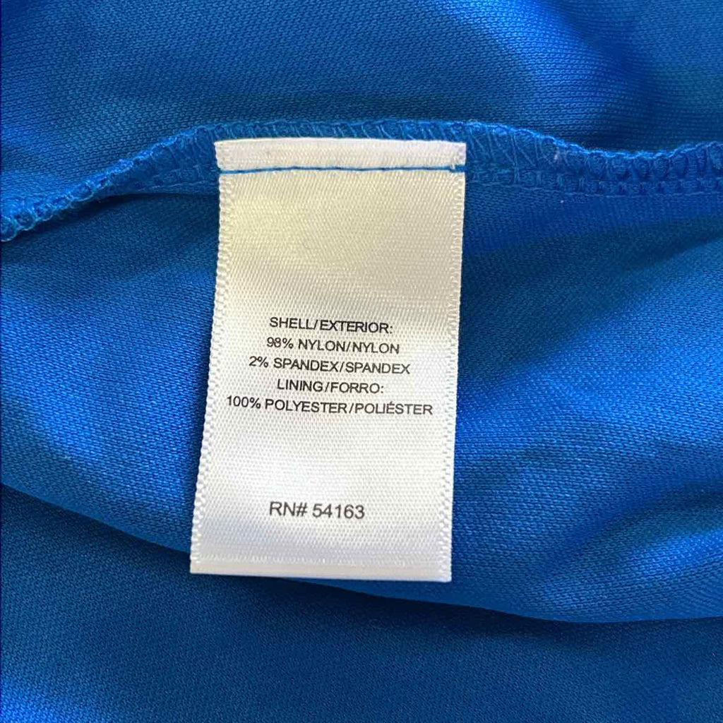 Marc New York Size L Blue Preloved Blouse SS