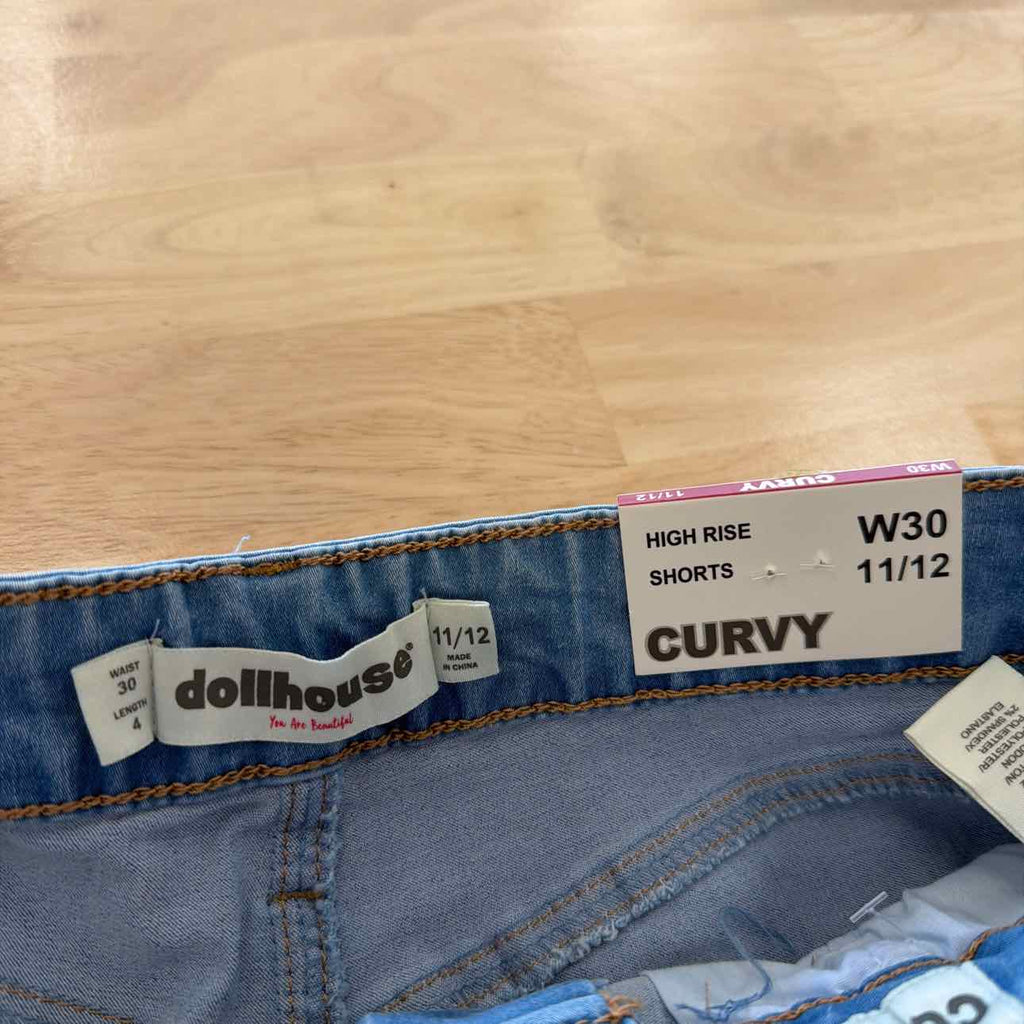 dollhouse Women Size 30 Blue New Shorts