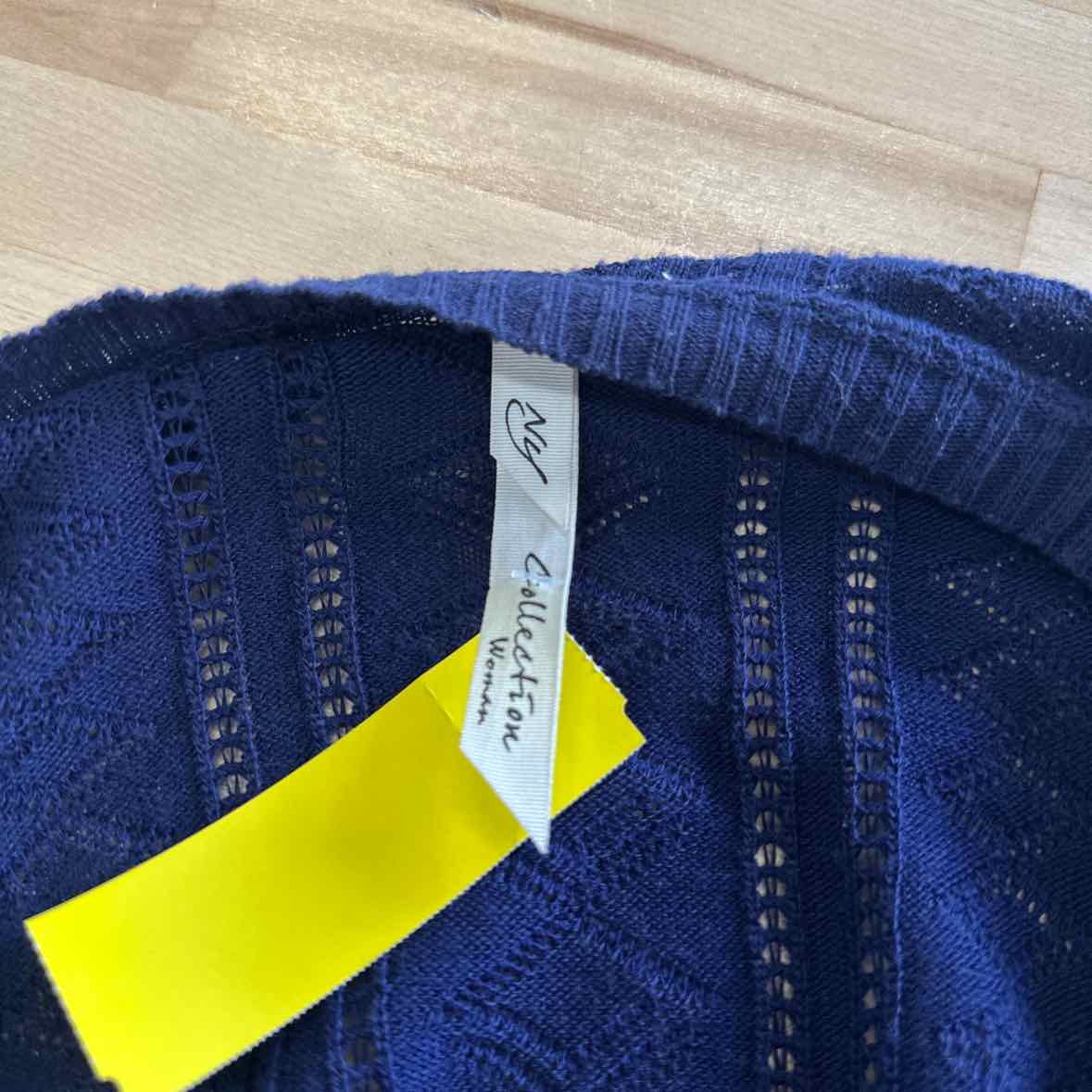 NY Collection Size OS Navy Cardigan