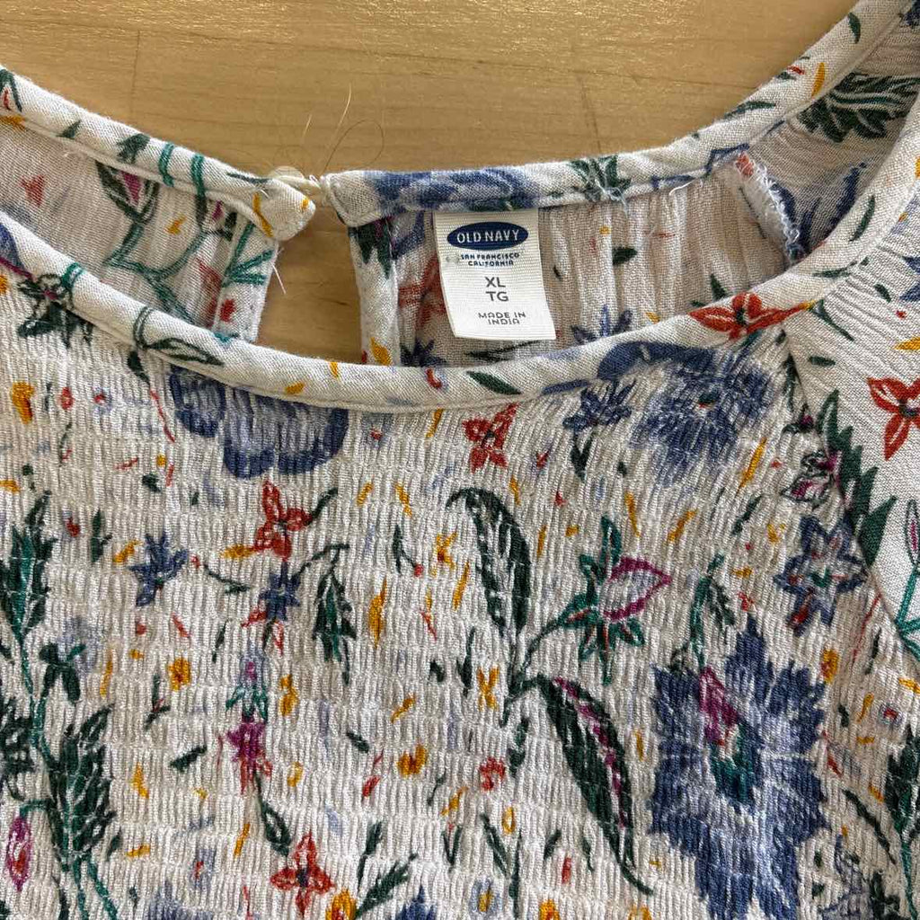 Old Navy Size XL White Blouse