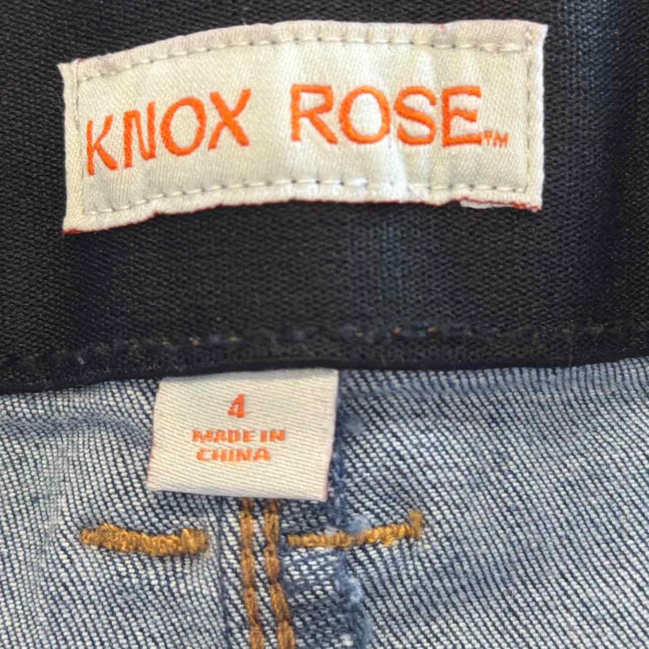 Knox Rose Size 4 Denim Jeans
