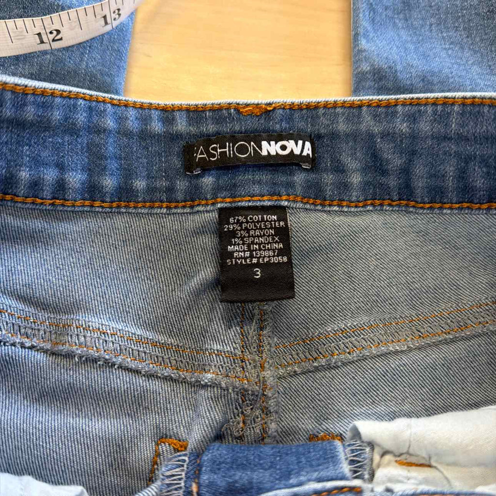 Fashionova Size 3 Denim Preloved Jeans