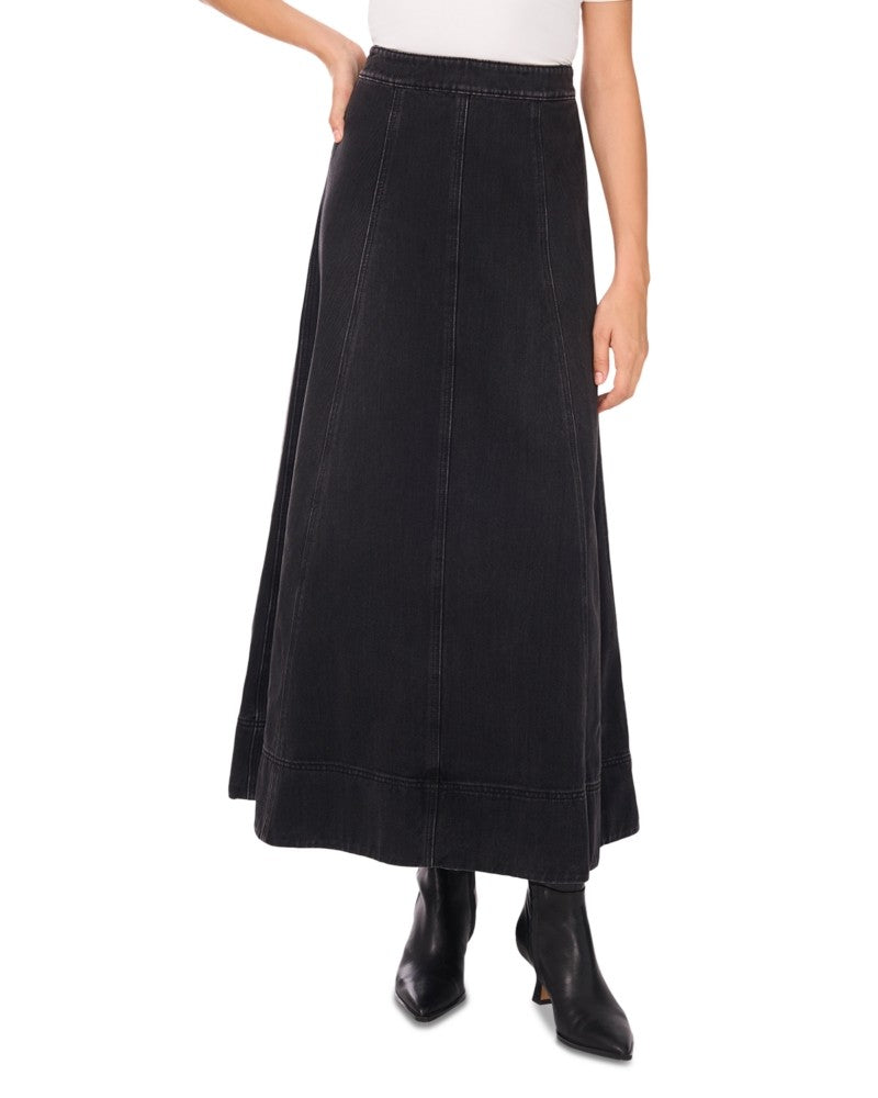 1. State Size 6 Black Skirt