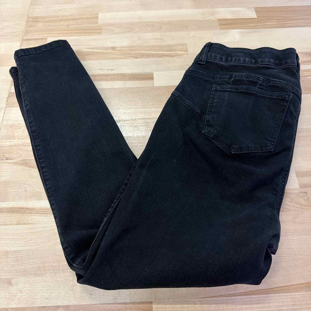 Torrid Size 14 BLackBombshell Skinny Used Jeans