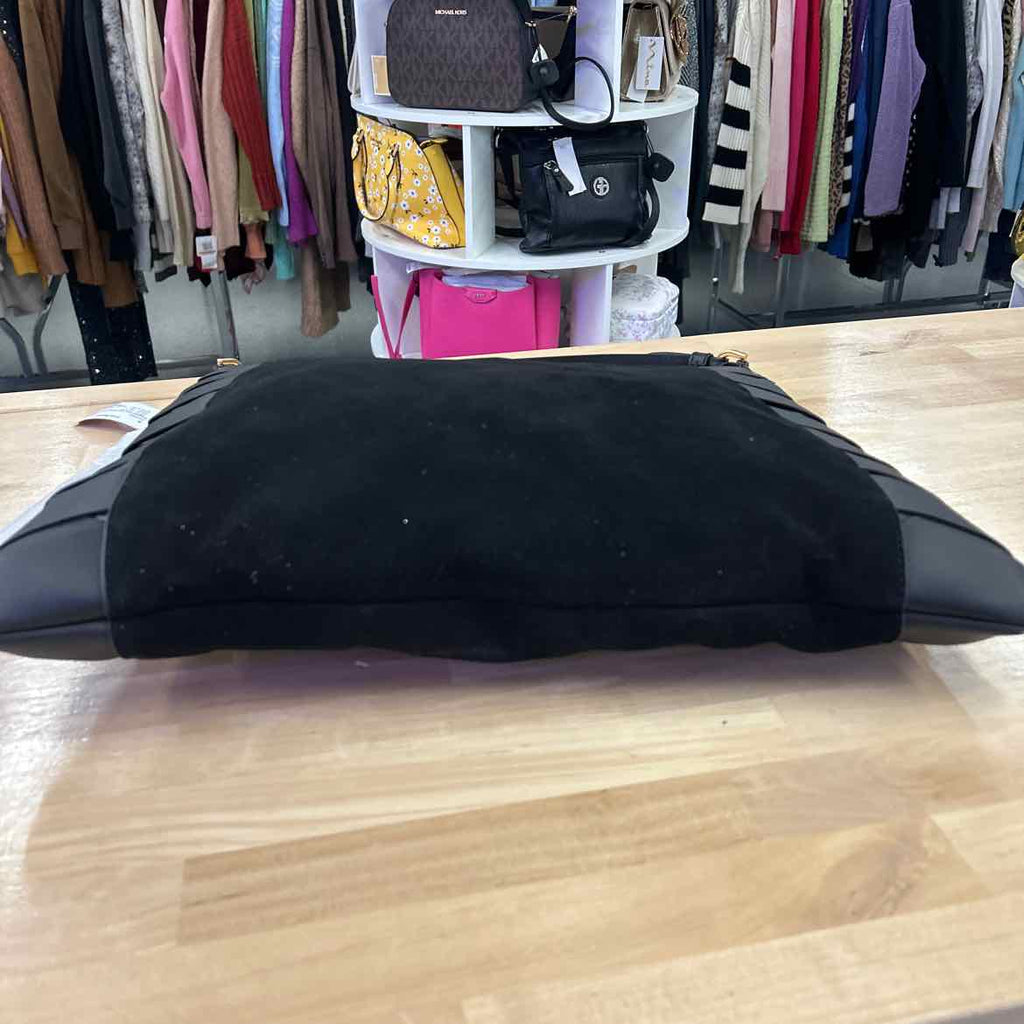 Sam Edelman Jette Large Zippered Hobo Bag Black