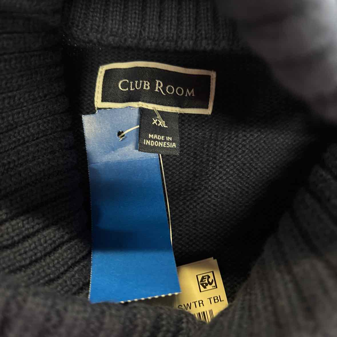 Club Room Size XXL Navy MENS Sweater