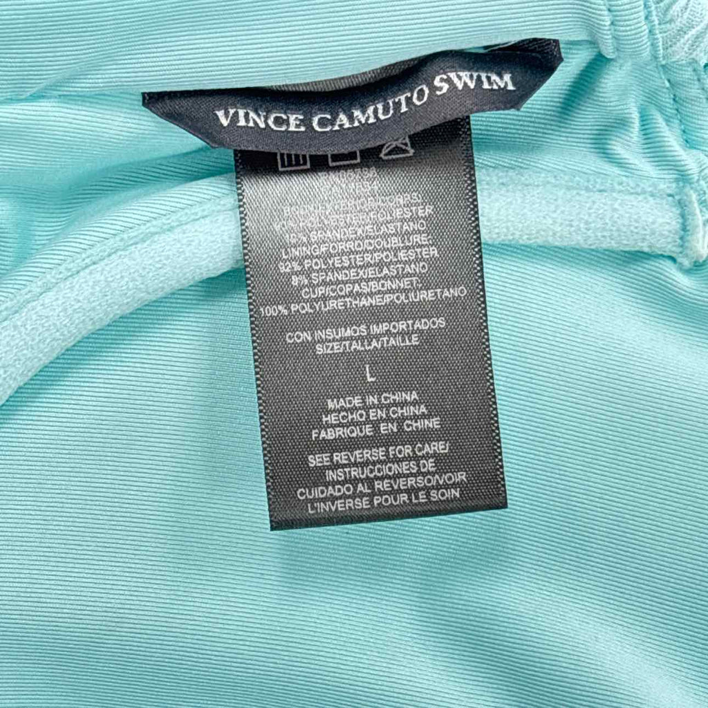 Vince Camuto Textured Ring Bra Top