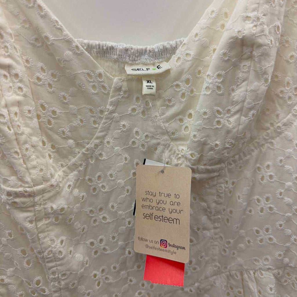 Self E Size XL White New Dress