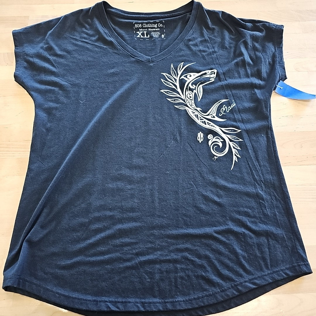 808 Clothing Co. Size XL Black T-shirt