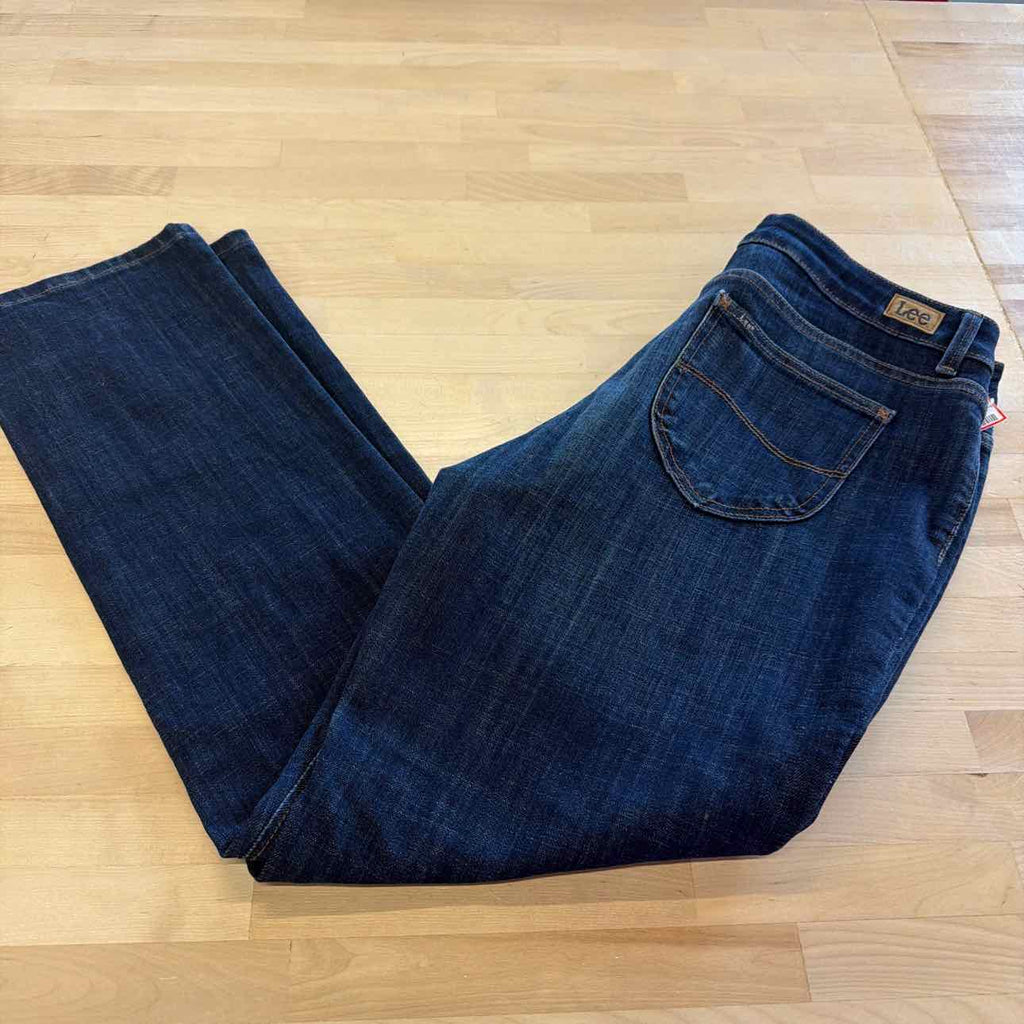 lee Size 12P Blue Denim Preloved Jeans