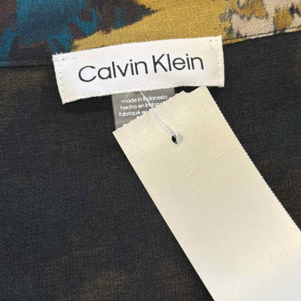 Calvin Klein Size 2X Green New Sleeveless