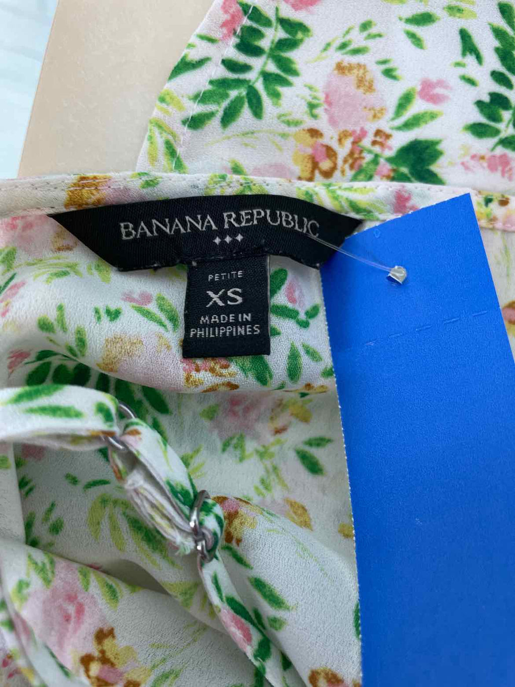 Banana Republic Size XS green white Sleeveless