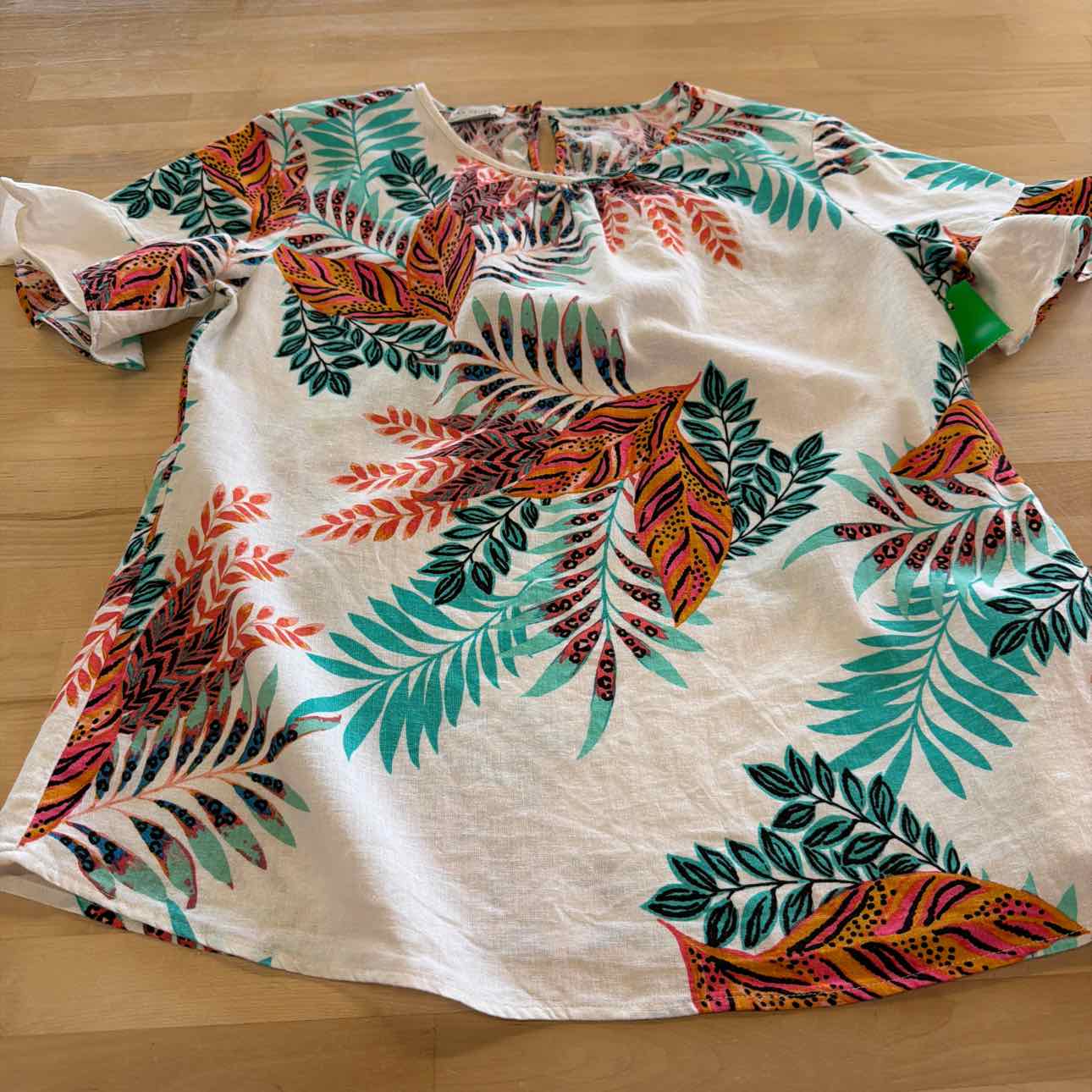 Van Heusen Size M Multi-Color Preloved Blouse SS