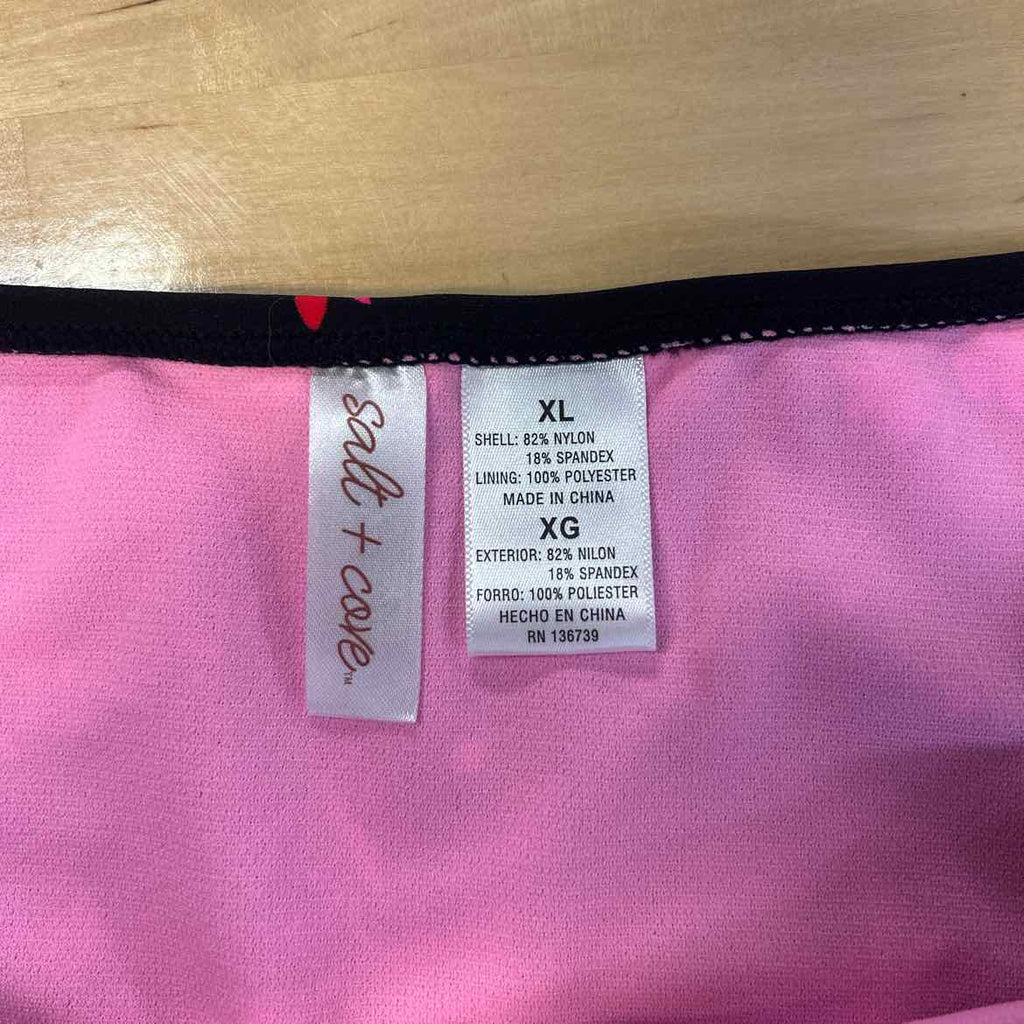Salt + Cove Size XL Floral-Print V-Front Hipster Bottoms