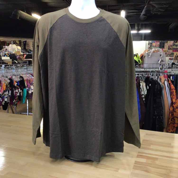 Hethcode Size XL Gray Green Preloved Longsleeve