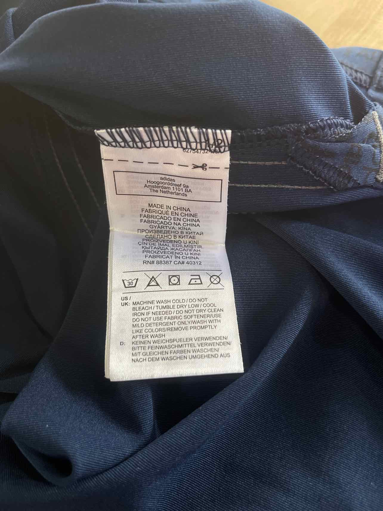 Adidas Size S Blue Preloved MENS Polo