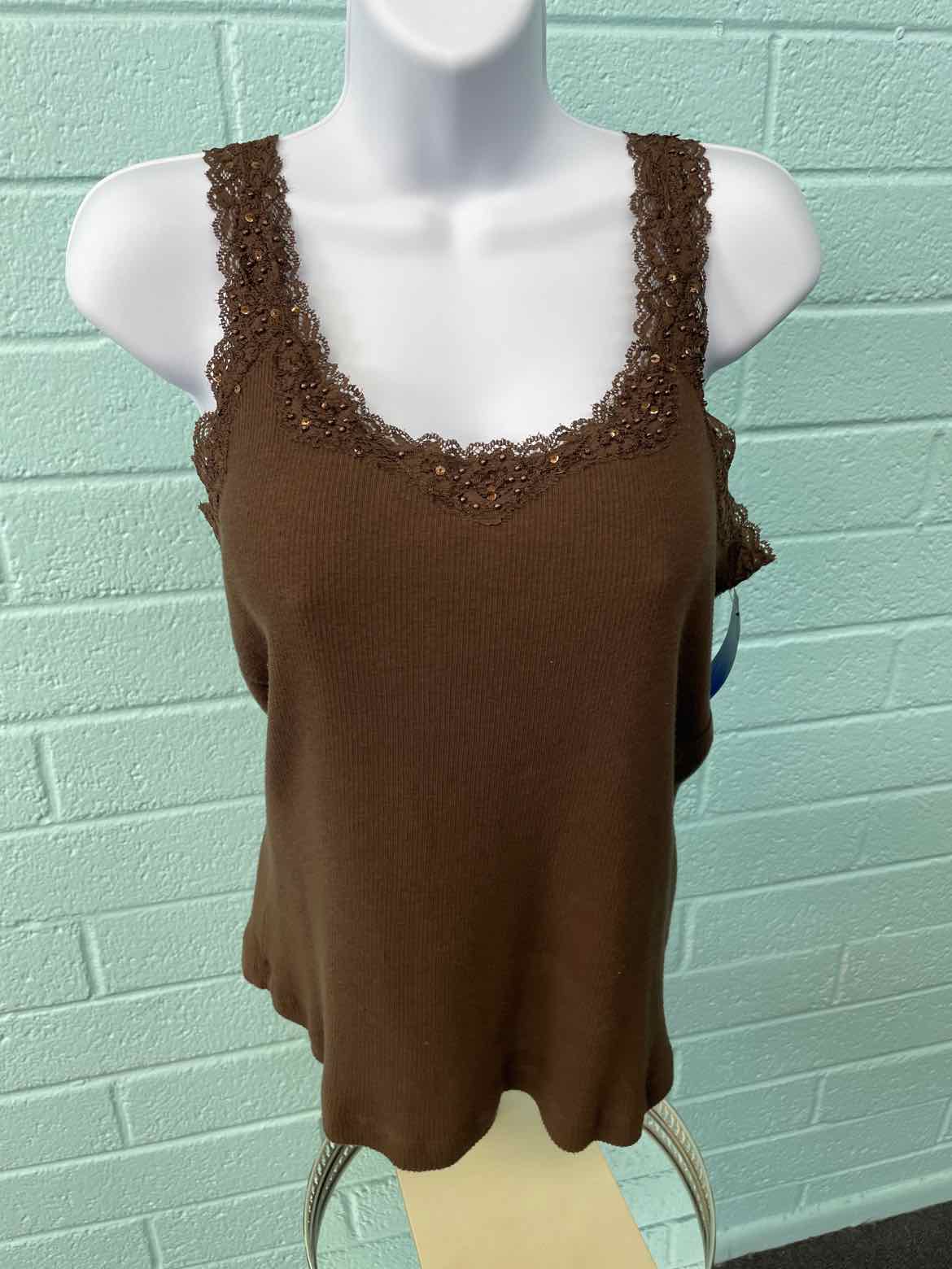 Chico's Size 2 Brown Tank