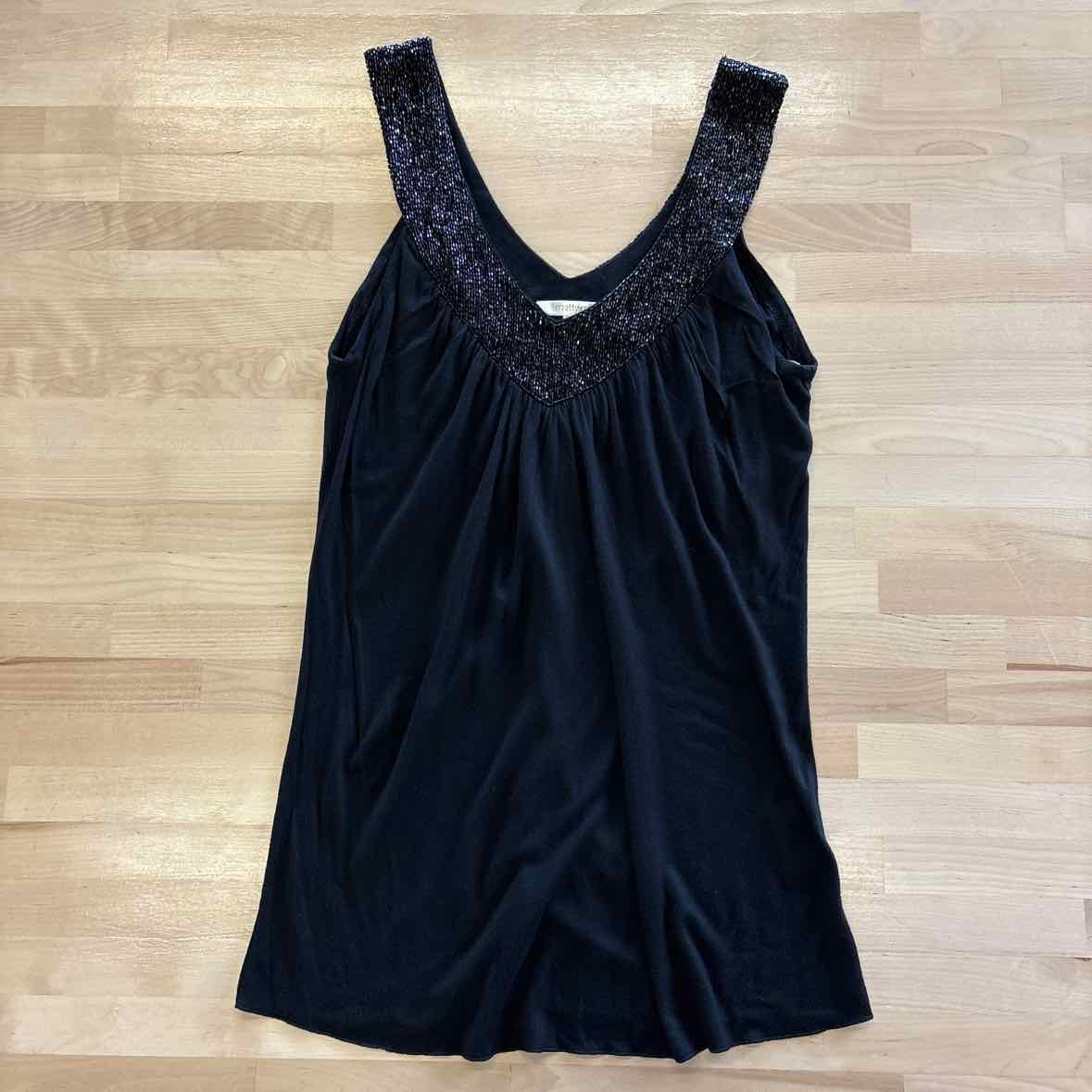 Matty M Size XS Black Sleeveless