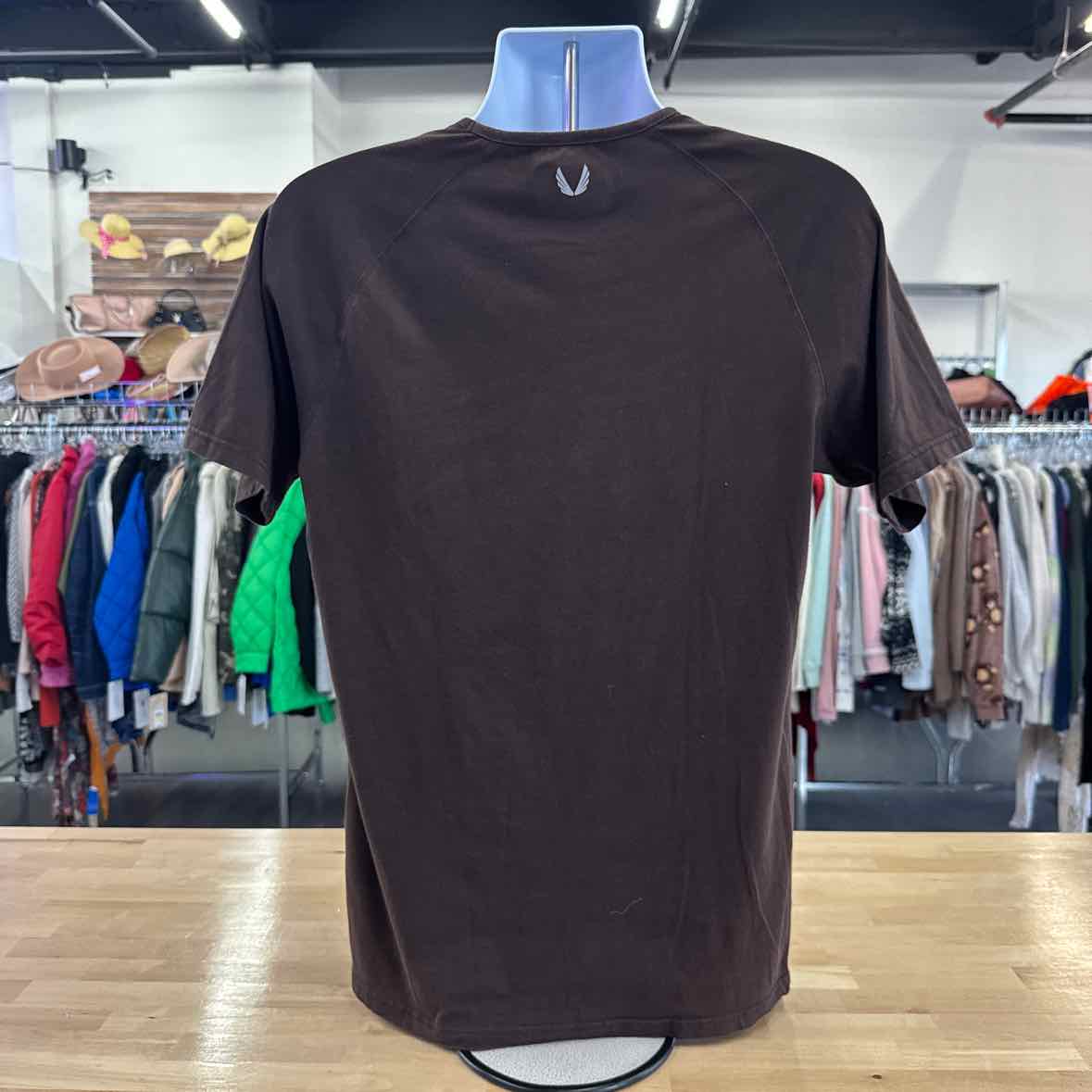 ASRV Men's Size M Brown MENS T-shirt