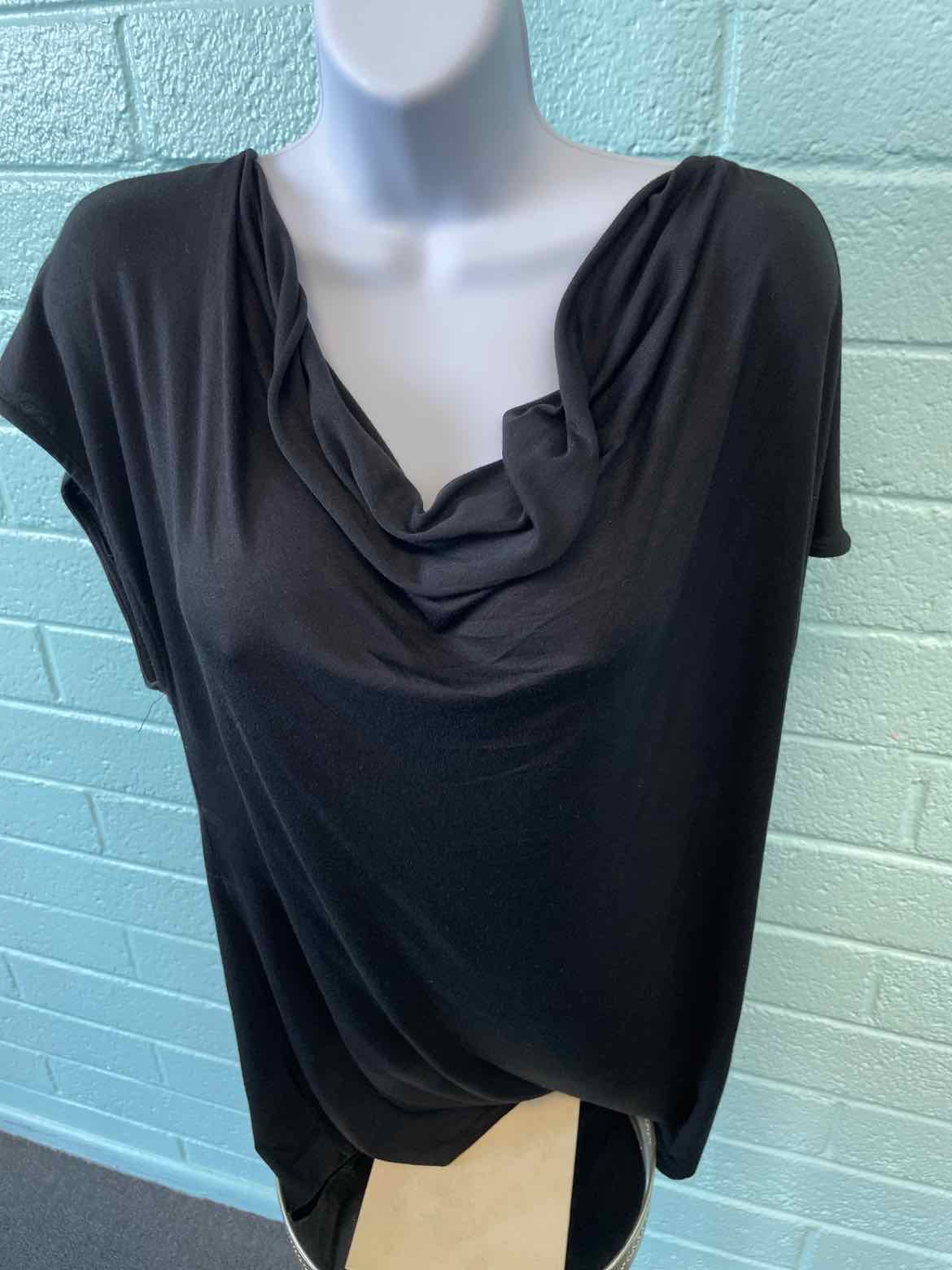 Femme Size M Black Knit Top