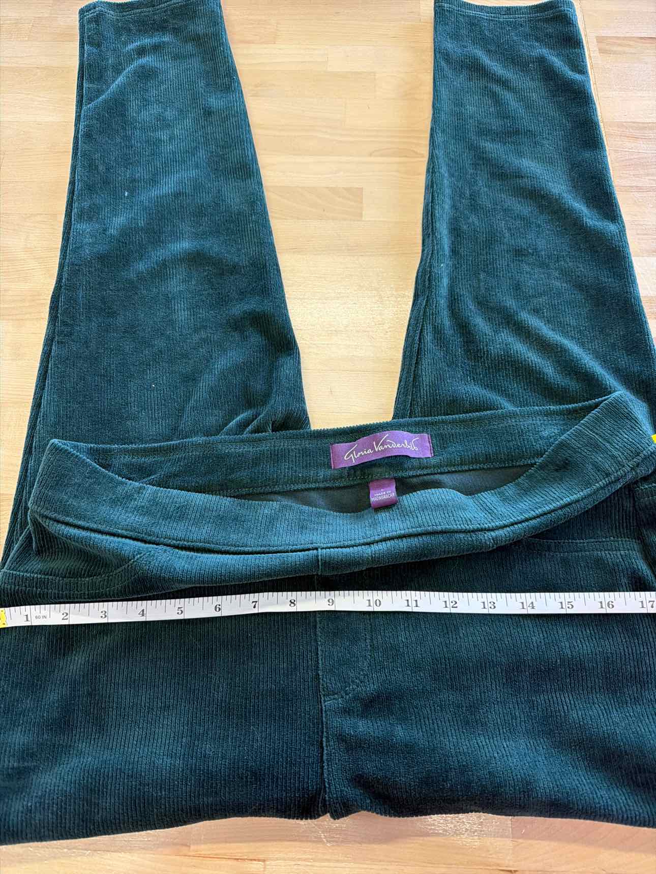 Gloria Vanderbilt Size L Green Preloved Pants