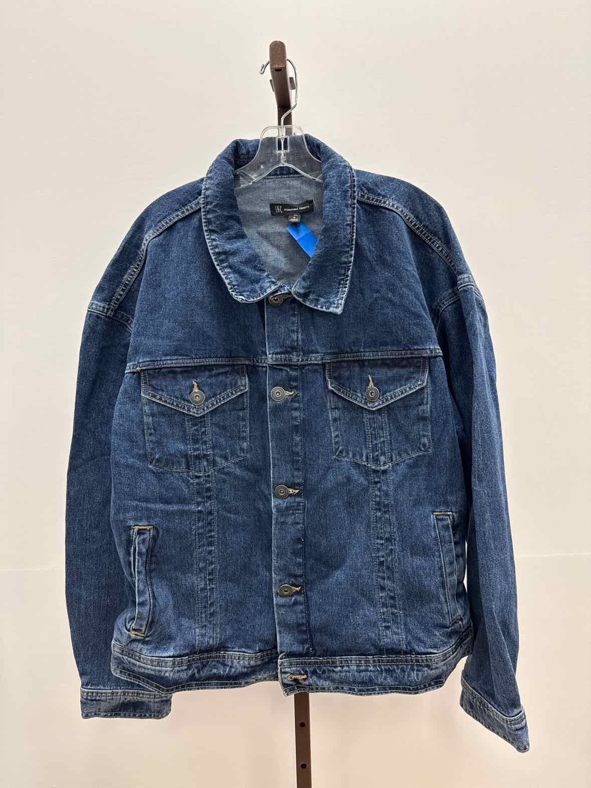 Male INC Men's Size XL Blue denim Jacket NWT