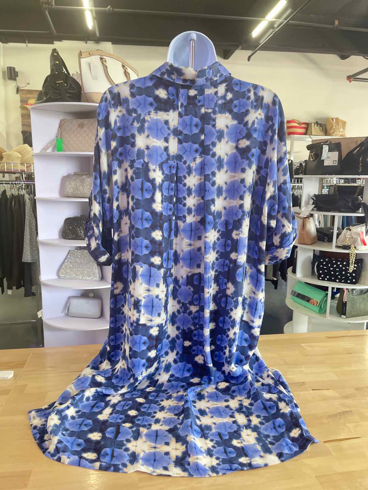 Nic+Zoe Size S Blue Preloved Dress
