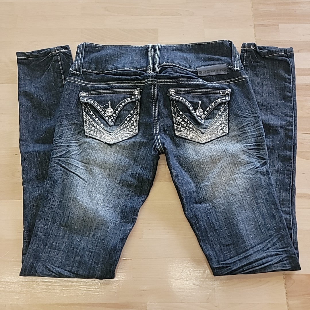 Almost Famous Size 3 Blue Jeans