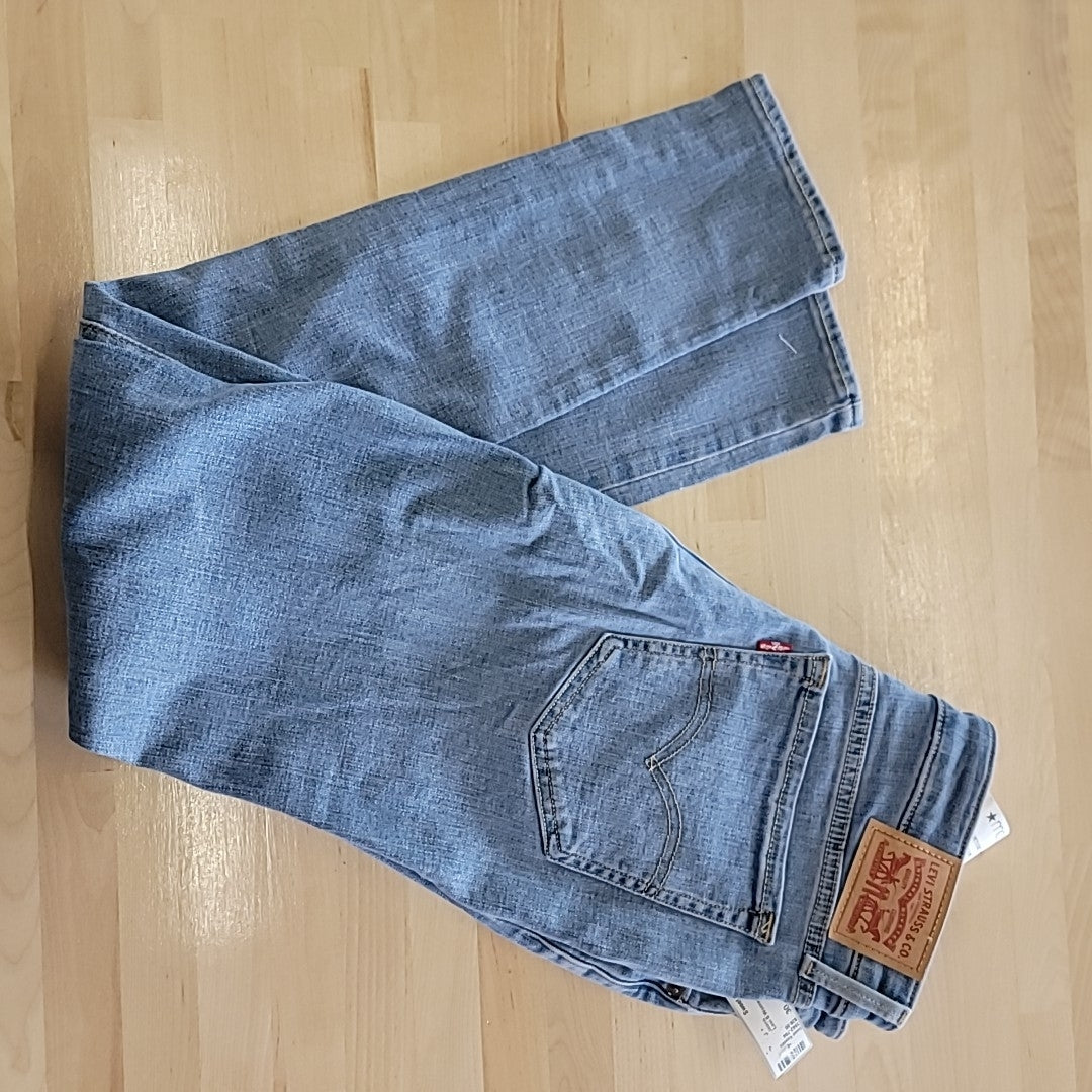 Levi's Size 30 711 Skinny Blue Jeans