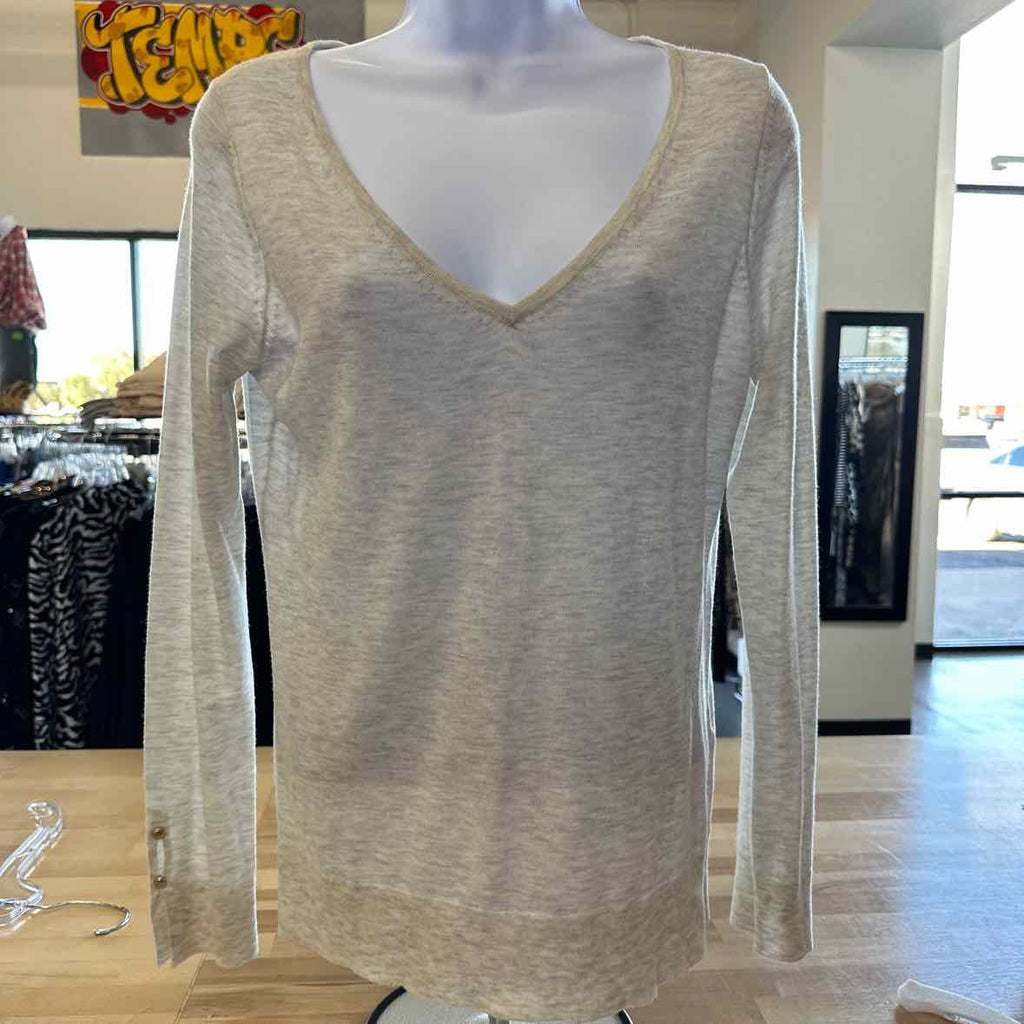 White House Black Market Size S White Long Sleeve