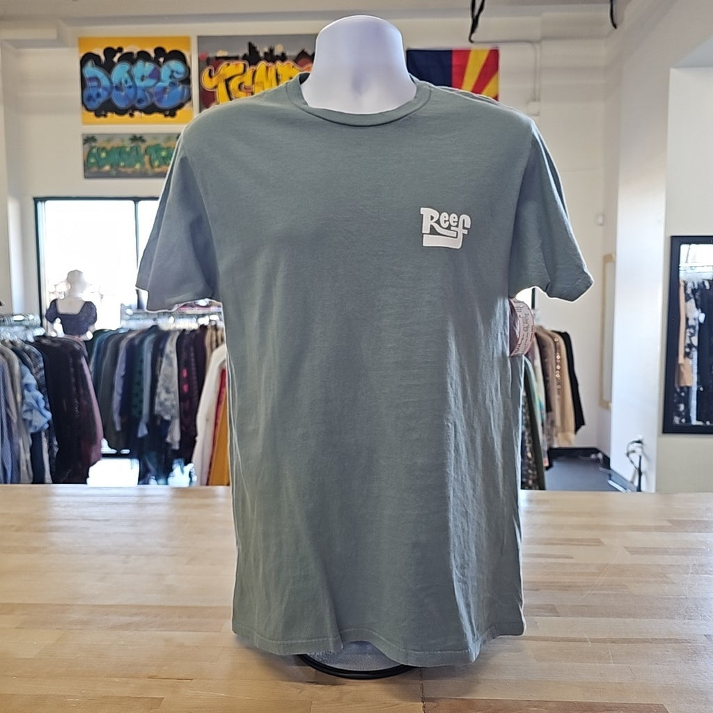 Reef Size M Blue New MENS T-shirt