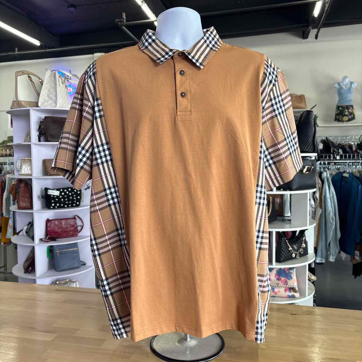 GG Size XXL Brown New MENS Polo