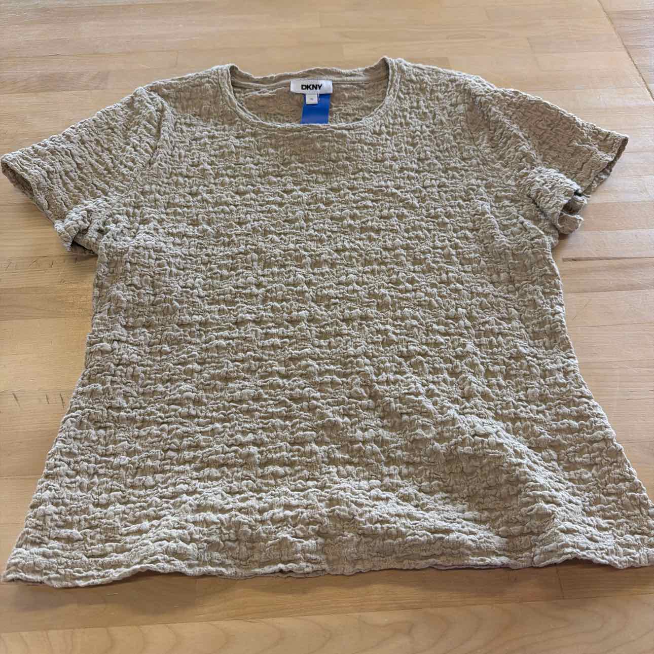 DKNY Size XL Tan Preloved Shirt