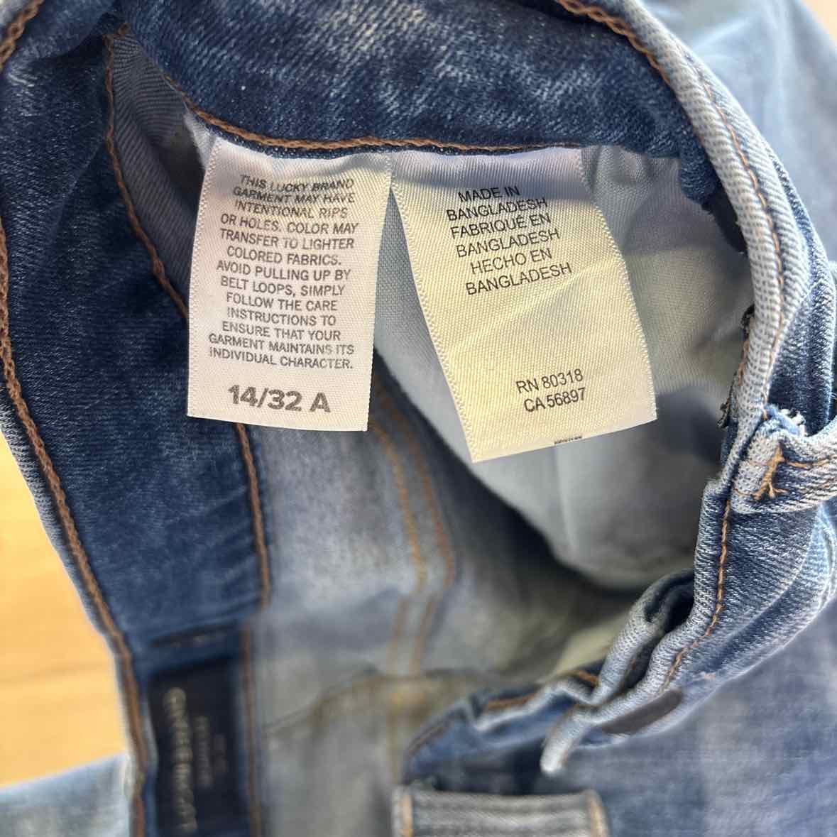 Lucky Brand Size 14 Denim Preloved Jeans