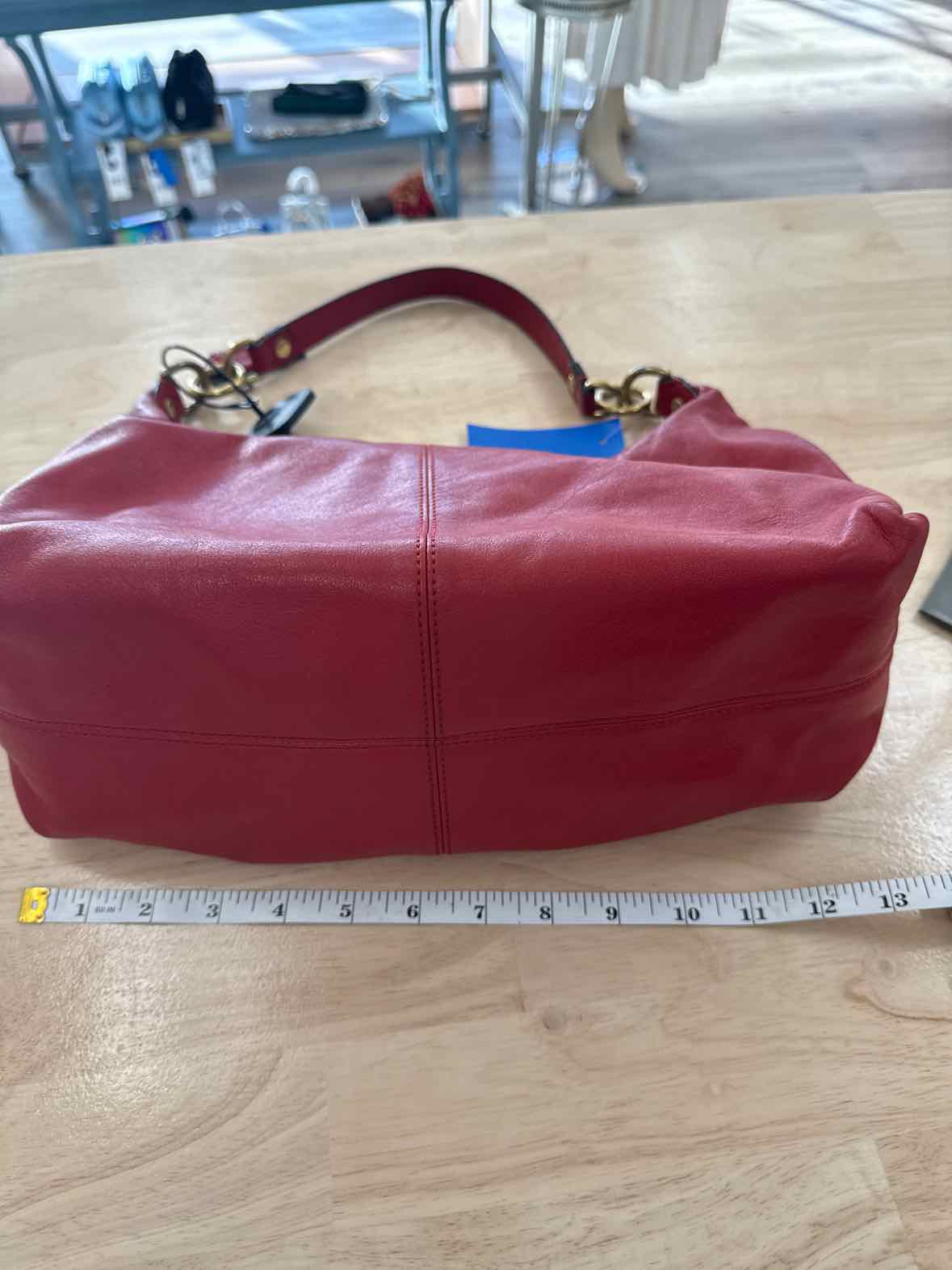 Coach Red Handbag