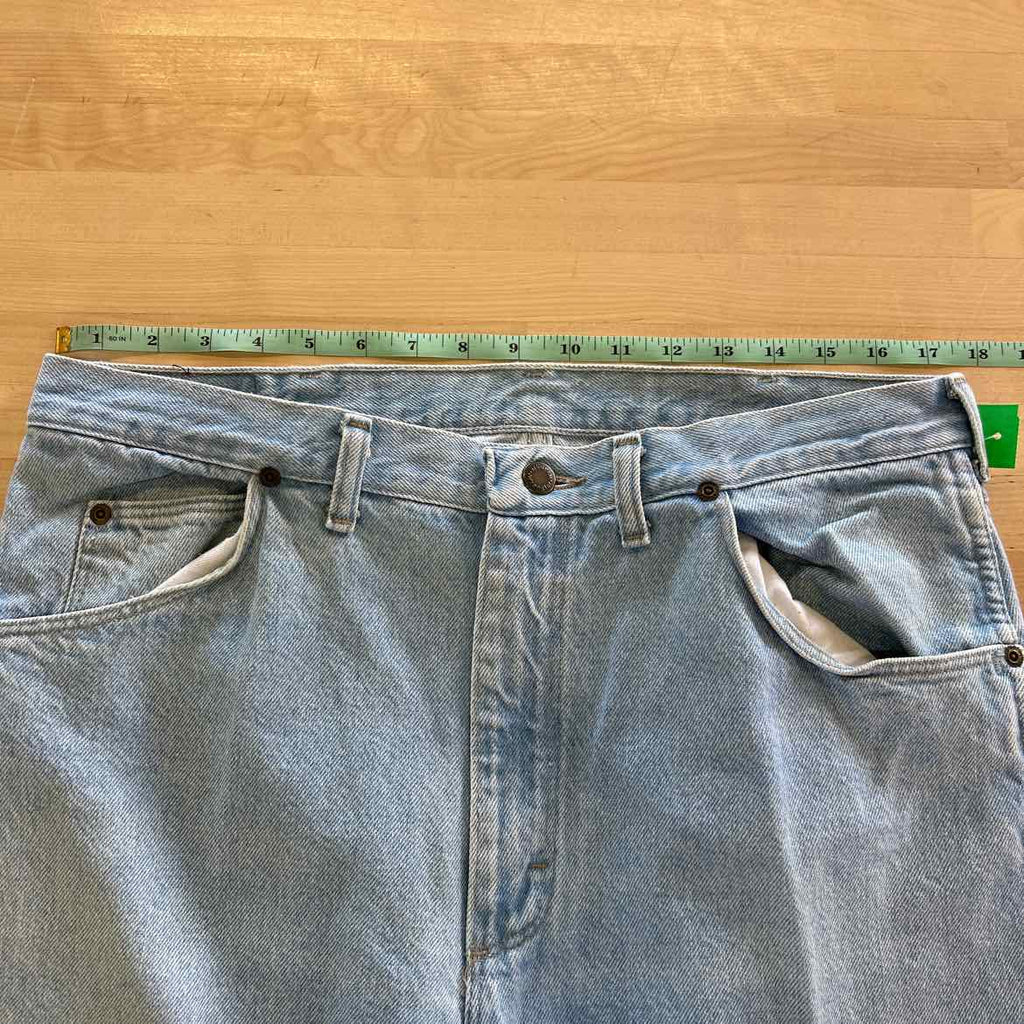 Wrangler Size 36x30 Light Blue MENS Jeans