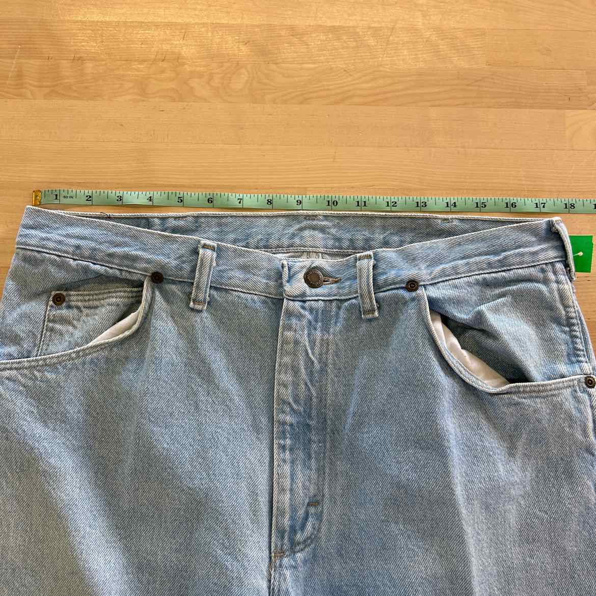 Wrangler Size 36x30 Light Blue MENS Jeans