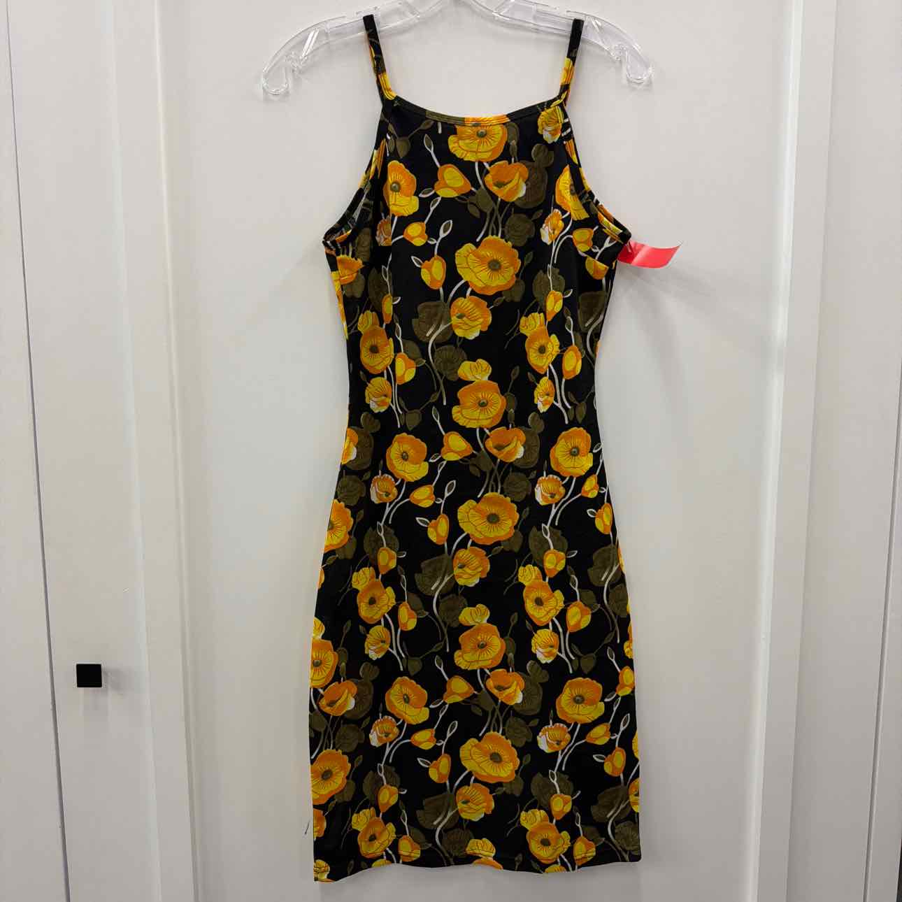 Size M Black/Yellow Preloved Dress