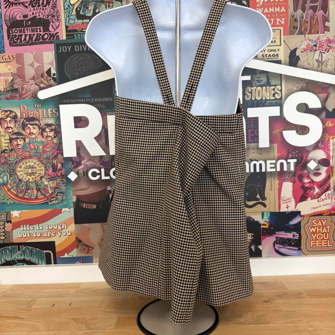 Anne Klein Size 14 Houndstooth Vest