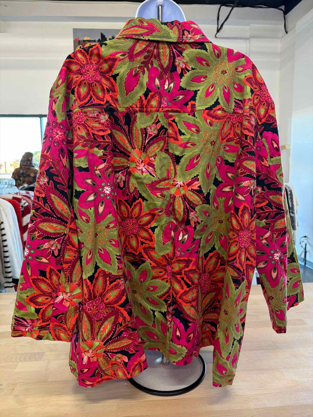BambooTraders Size 3X Multi-Color Button Down Shirt